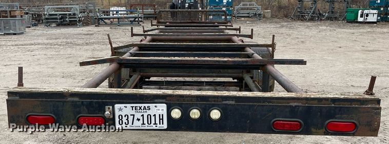 image for item DJ8050 2008 Shop built  pipe trailer