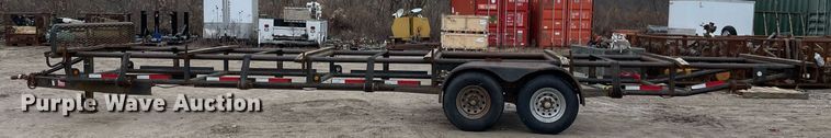 image for item DJ8050 2008 Shop built  pipe trailer