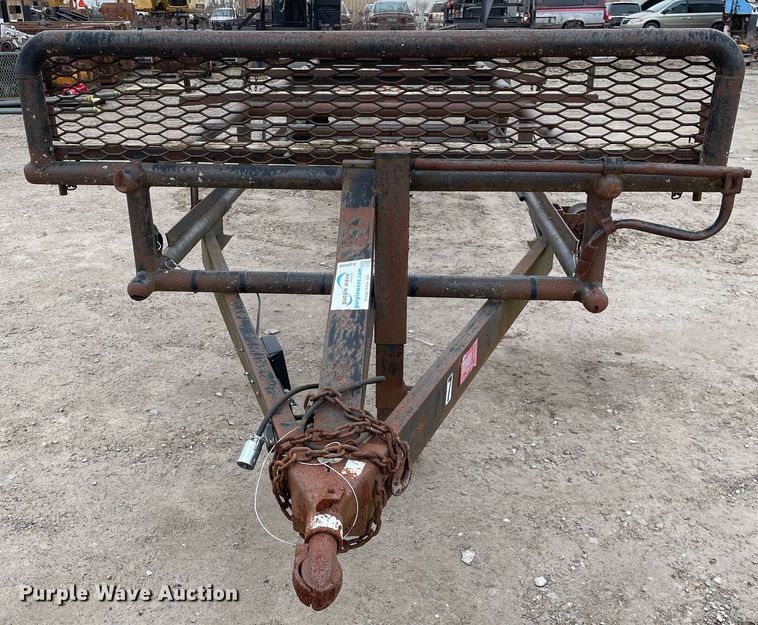 image for item DJ8050 2008 Shop built  pipe trailer