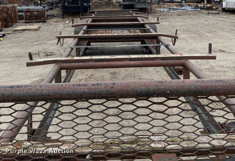 image for item DJ8050 2008 Shop built  pipe trailer