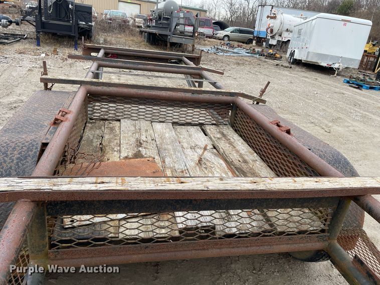 image for item DJ8050 2008 Shop built  pipe trailer