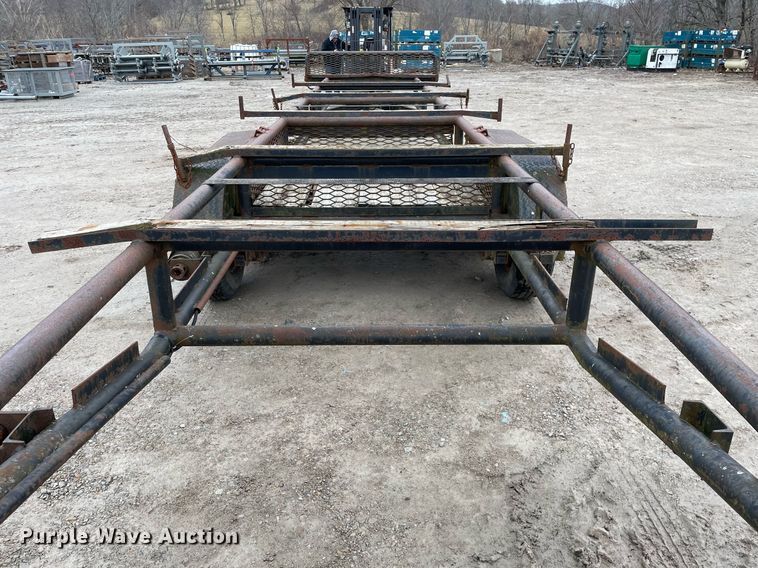 image for item DJ8050 2008 Shop built  pipe trailer