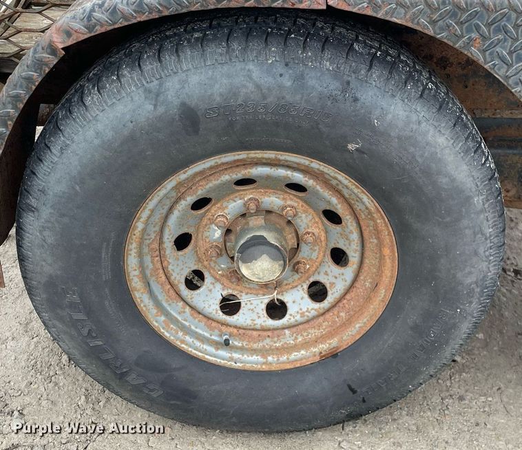 image for item DJ8050 2008 Shop built  pipe trailer