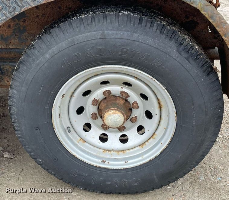 image for item DJ8050 2008 Shop built  pipe trailer