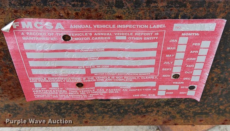 image for item DJ8050 2008 Shop built  pipe trailer