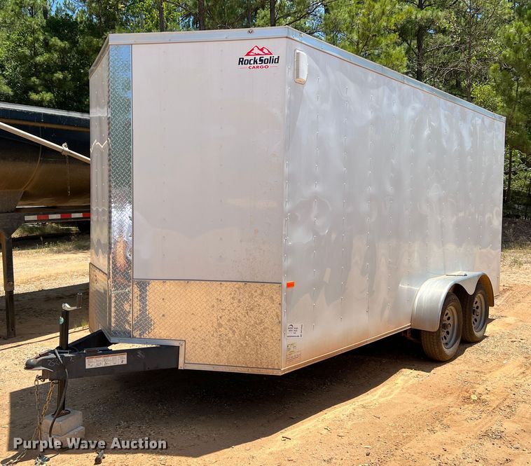 image for item DK7008 2021 Rock Solid Cargo  enclosed cargo trailer