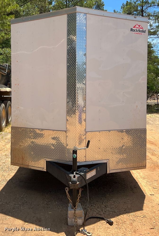 image for item DK7008 2021 Rock Solid Cargo  enclosed cargo trailer