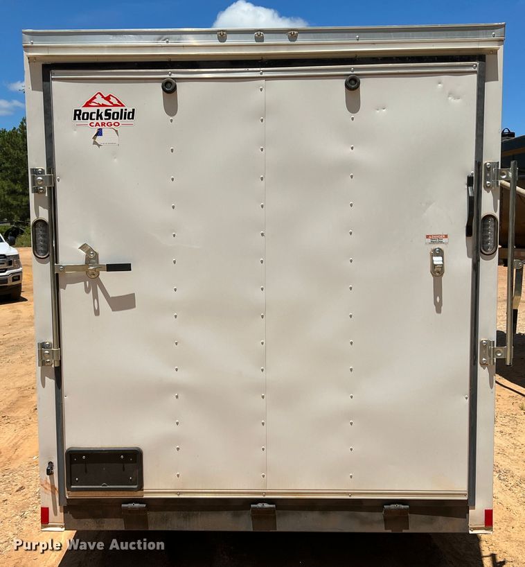 image for item DK7008 2021 Rock Solid Cargo  enclosed cargo trailer