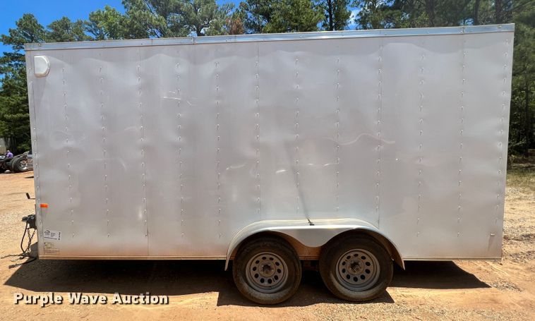 image for item DK7008 2021 Rock Solid Cargo  enclosed cargo trailer