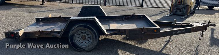 image for item DK7208 2004 Texas Bragg  tilt deck utility trailer
