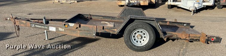 image for item DK7208 2004 Texas Bragg  tilt deck utility trailer