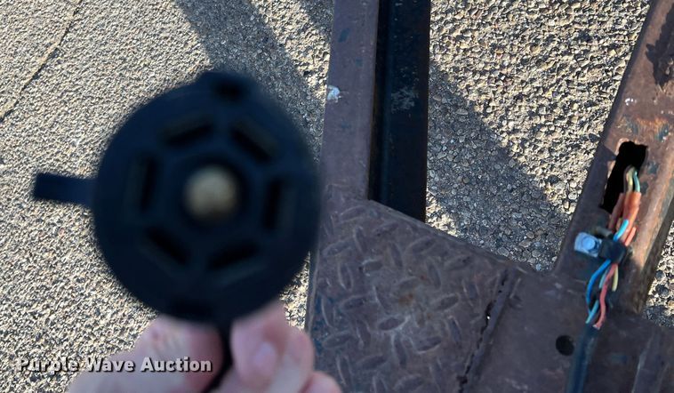 image for item DK7208 2004 Texas Bragg  tilt deck utility trailer