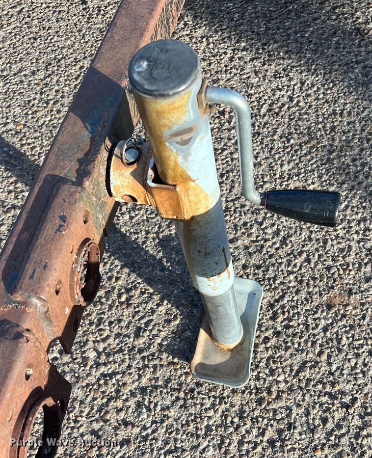 image for item DK7208 2004 Texas Bragg  tilt deck utility trailer