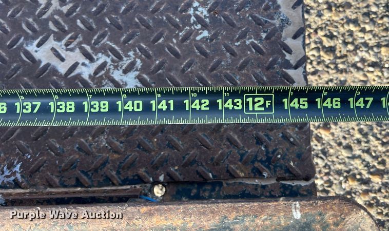 image for item DK7208 2004 Texas Bragg  tilt deck utility trailer