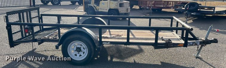 image for item DK7210 2013 Texas Bragg  utility trailer
