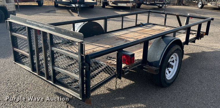 image for item DK7210 2013 Texas Bragg  utility trailer