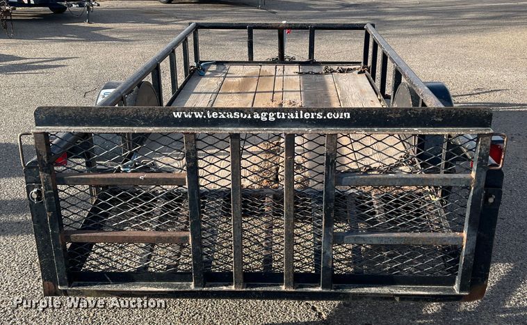 image for item DK7210 2013 Texas Bragg  utility trailer