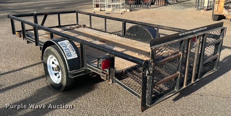 image for item DK7210 2013 Texas Bragg  utility trailer