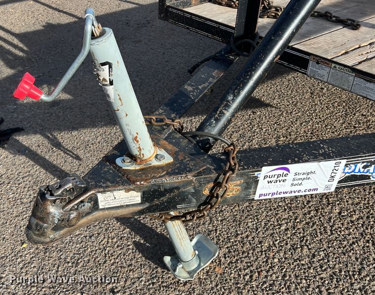 image for item DK7210 2013 Texas Bragg  utility trailer