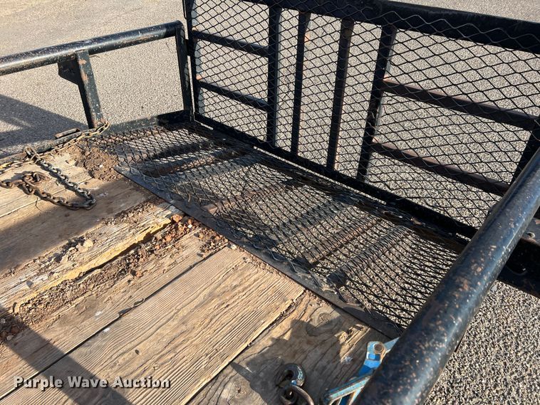 image for item DK7210 2013 Texas Bragg  utility trailer