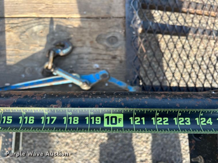 image for item DK7210 2013 Texas Bragg  utility trailer