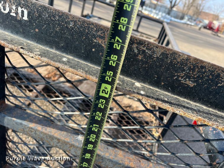 image for item DK7210 2013 Texas Bragg  utility trailer