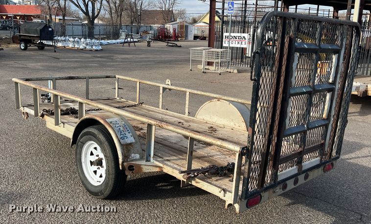 image for item DK7211 2011 Grupo Remolques Del Norte  utility trailer