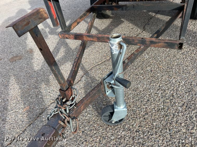 image for item DK7212 Shop built  smoker trailer