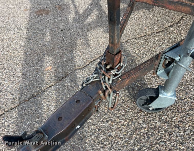 image for item DK7212 Shop built  smoker trailer