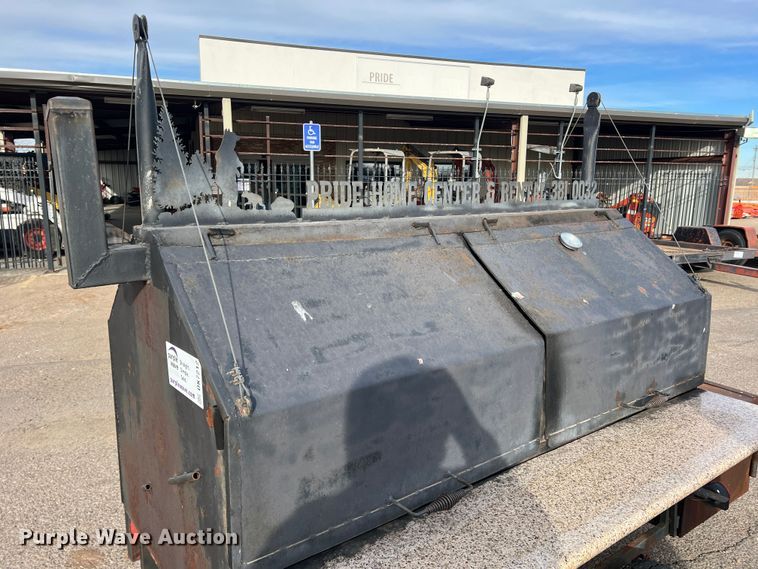 image for item DK7212 Shop built  smoker trailer