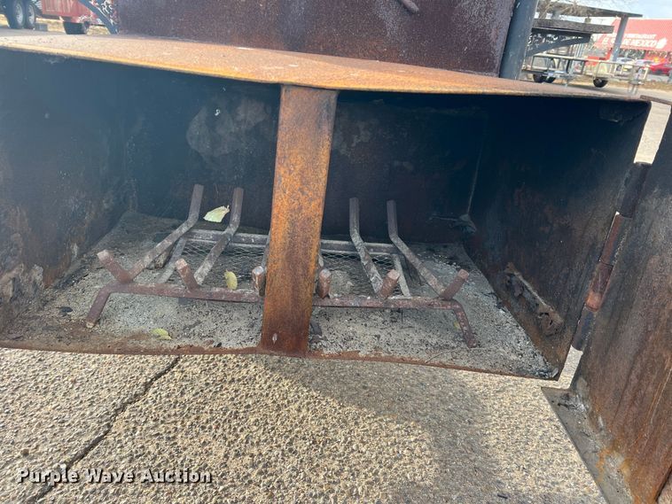 image for item DK7212 Shop built  smoker trailer