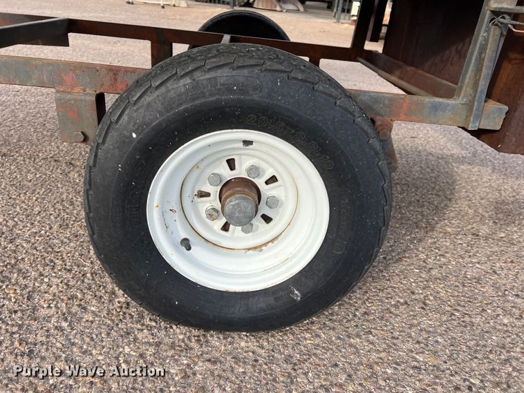 image for item DK7212 Shop built  smoker trailer