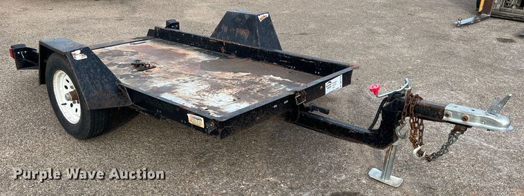 image for item DK7213 2004 Vermeer TLR30  tilt deck utility trailer