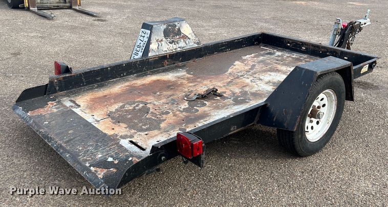 image for item DK7213 2004 Vermeer TLR30  tilt deck utility trailer