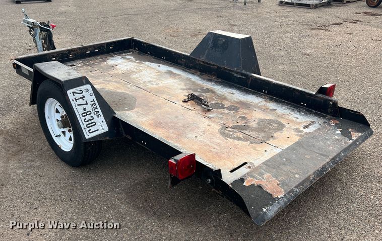 image for item DK7213 2004 Vermeer TLR30  tilt deck utility trailer