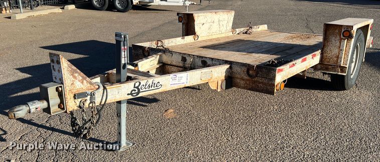 image for item DK7215 2011 Belshe WB1  tilt deck utility trailer