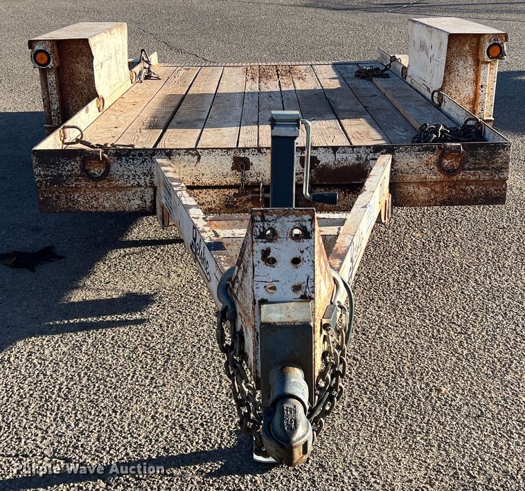 image for item DK7215 2011 Belshe WB1  tilt deck utility trailer