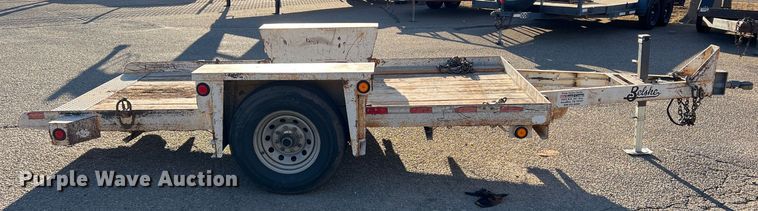 image for item DK7215 2011 Belshe WB1  tilt deck utility trailer