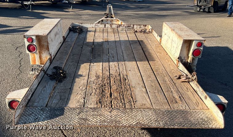 image for item DK7215 2011 Belshe WB1  tilt deck utility trailer