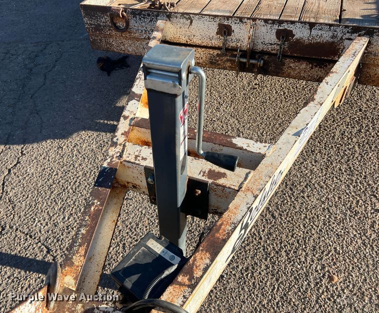 image for item DK7215 2011 Belshe WB1  tilt deck utility trailer