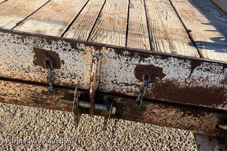 image for item DK7215 2011 Belshe WB1  tilt deck utility trailer