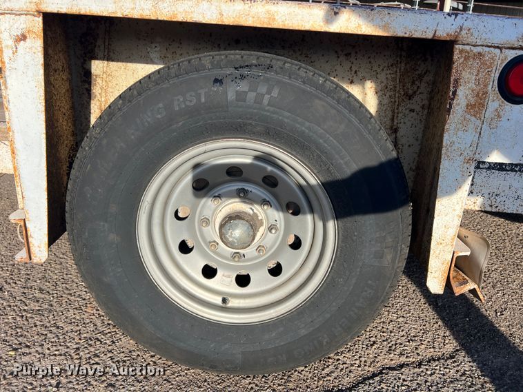 image for item DK7215 2011 Belshe WB1  tilt deck utility trailer