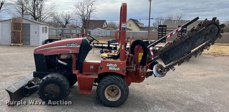 image for item DK7219 2007 Ditch Witch RT40  trencher