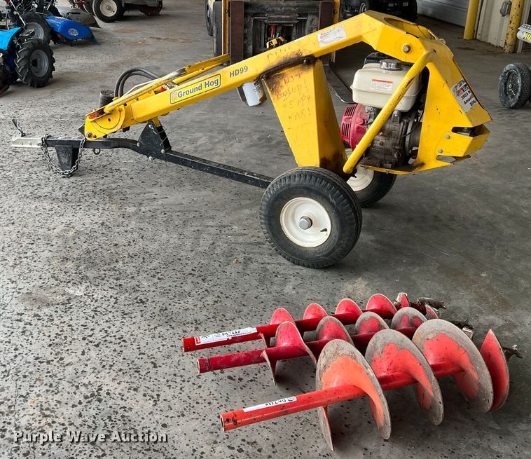 image for item DK7220 Ground Hog HD99-H  post hole auger