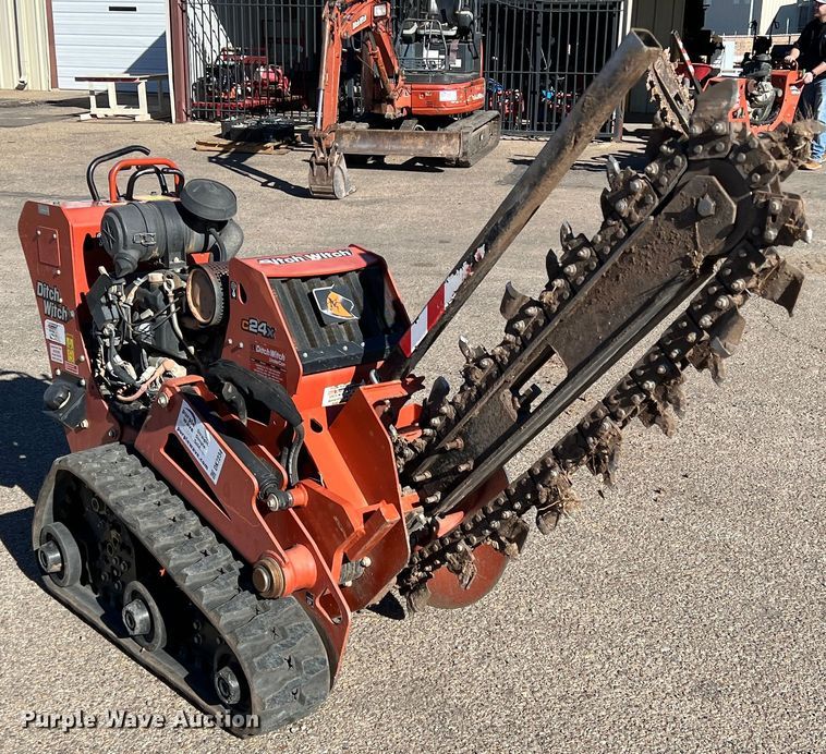 image for item DK7234 2016 Ditch Witch C24X  trencher