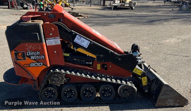 image for item DK7237 2020 Ditch Witch SK800  compact utility loader