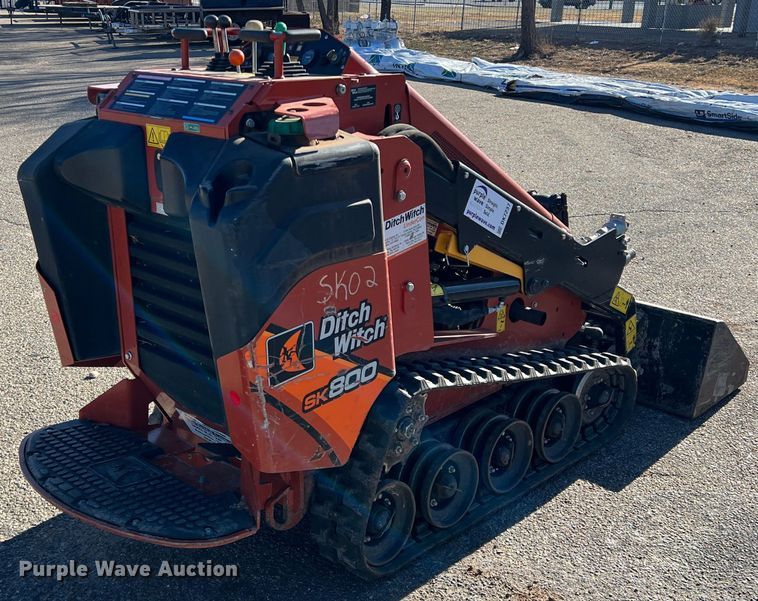 image for item DK7237 2020 Ditch Witch SK800  compact utility loader