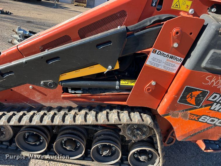 image for item DK7237 2020 Ditch Witch SK800  compact utility loader