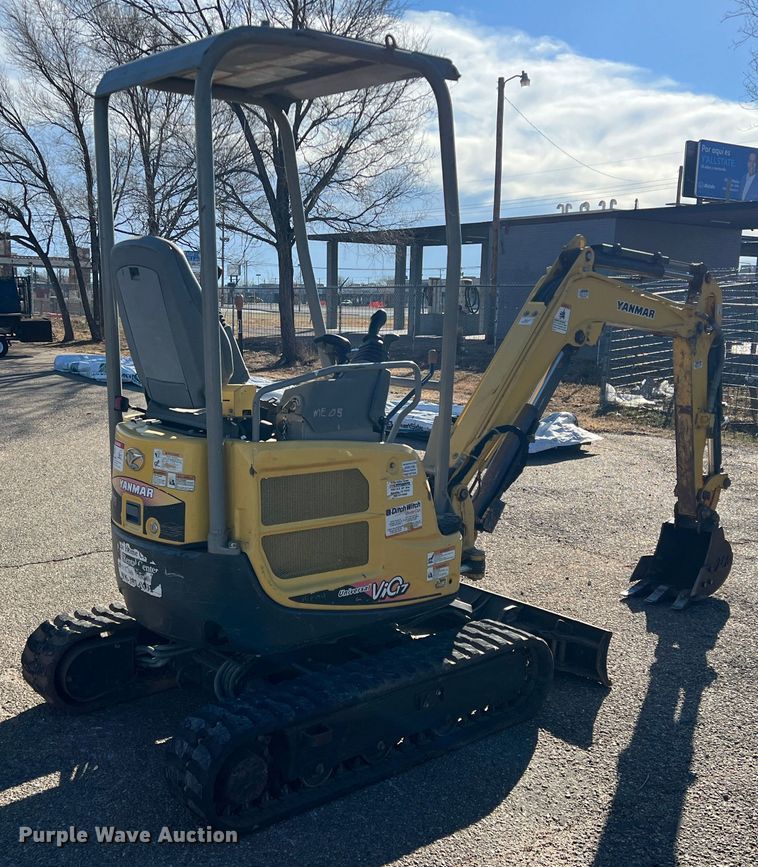 image for item DK7239 2015 Yanmar VI017A  mini excavator