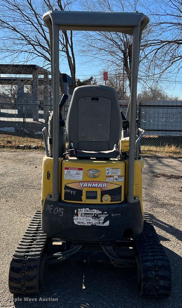 image for item DK7239 2015 Yanmar VI017A  mini excavator